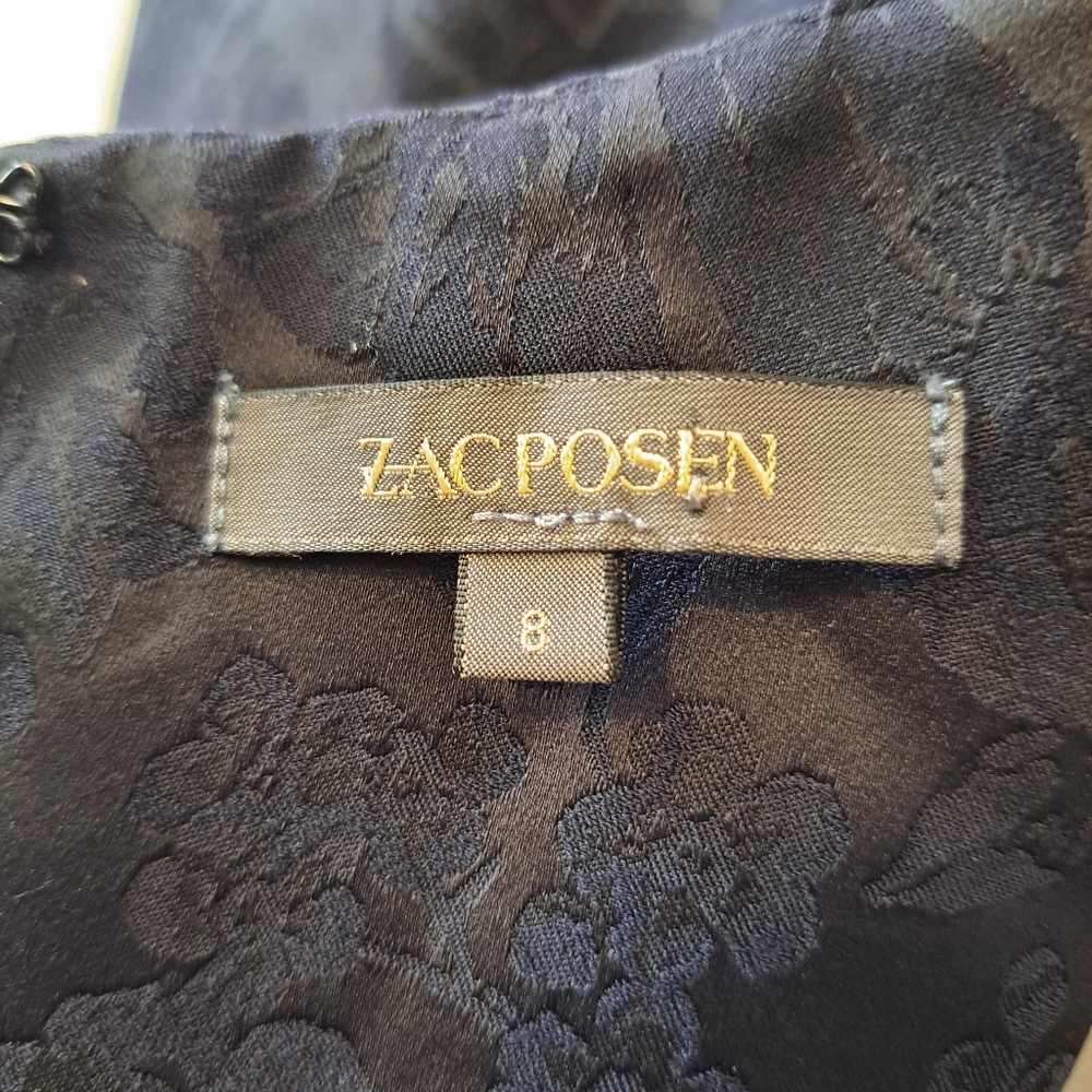 Zac Posen Jaquard Floral Dress - Picture 7 of 9